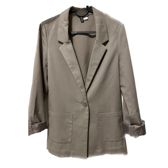 Taupe Gray H&M Blazer - Picture 1 of 2